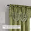 Ensemble de 2 panneaux de rideaux aspect jacquard Elegance Comfort avec cantonnière attachée 54 po x 84 po-424228441