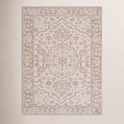 Bellecourt Machine Washable Oriental Rug