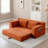 2-Seats Convertible Floor Sofa Bed With Storage Pocket, 3D Folding Mattress Sofa-1638066223-1632083677