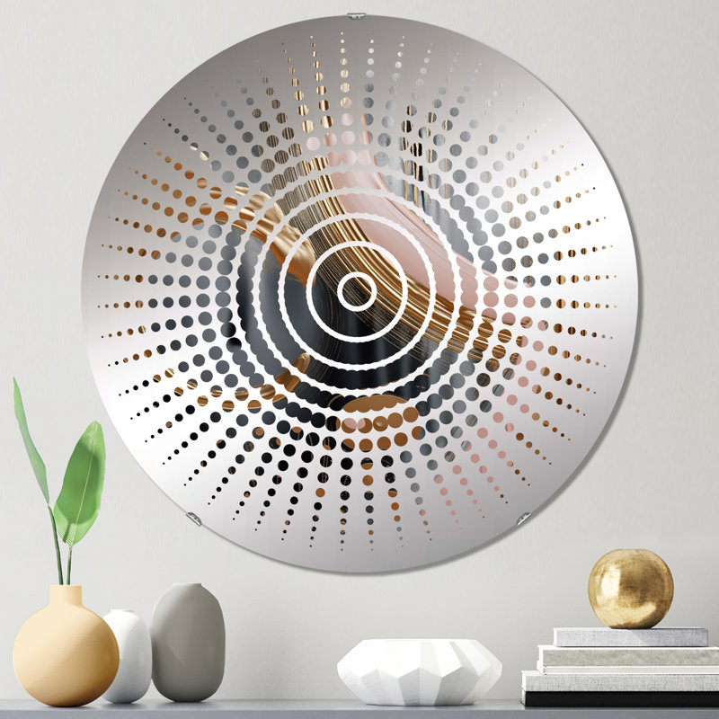 Miroir mural Spaner, 23,6 po x 23,6 po