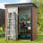 Aiho 5 ft. W X 3 ft. D Metal Vertical Storage Shed-87077908