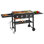 Gas Griddle, 4-Burner Flat Top Grill, 36 inch Grill Plate Foldable Propane Griddle with Wheels, 60000 BTU Outdoor Flat Top Grills for Pan-Frying, Grilling, Stir-Frying, & BBQ, Pulse Ignition