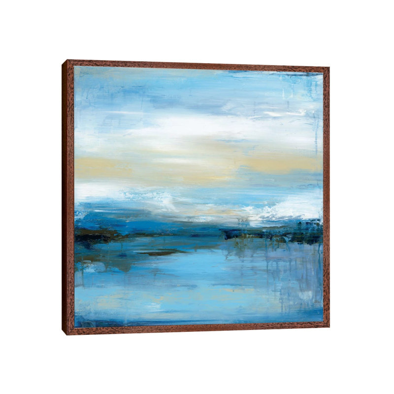 Dreaming Blue I by Wani Pasion - Gallery-Wrapped Canvas Giclée on Canvas, 45.72 cm H x 45.72 cm W, Classic Wood Framed