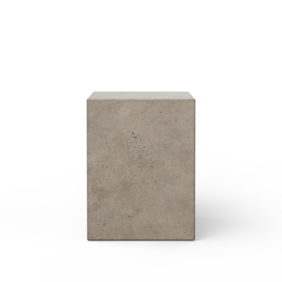 Kareen Concrete Accent Stool