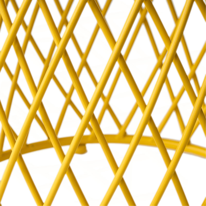 TABLE D'APPOINT 19,75 ALAMERAS, Jaune
