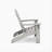 Dark Gray Adirondack Chair – Premium HDPE Poly Lumber For Pool, Patio, And Garden Elegance-1614344604