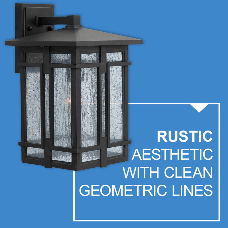 Tucker Outdoor Wall Lantern, 14.75" H x 9" W, Incandescent