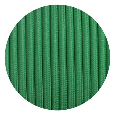 Alasia Cord - Fabric Cable 1m 2 Core Round Electrical Wire for Lamps