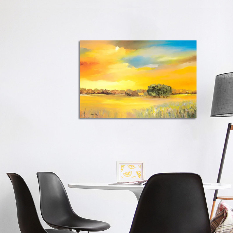 Serene I by Hans Paus - Wrapped Canvas Painting, 101.6 cm H x 66.04 cm W x 3.175 cm D