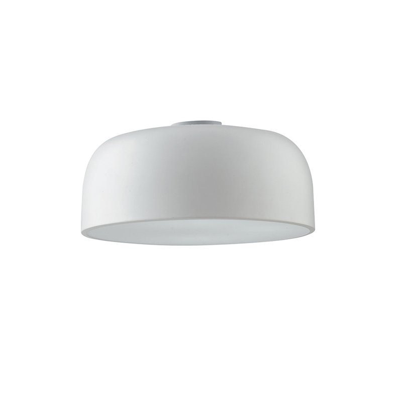 Acrylic Flush Mount, White