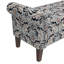 Rangement élégant: garniture décorative, rangement spacieux classique, structure en bois franc