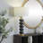 Metal Orbs Style Base Table Lamp with Drum Shade-71052759