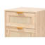 Table de chevet 2 tiroirs Behiye