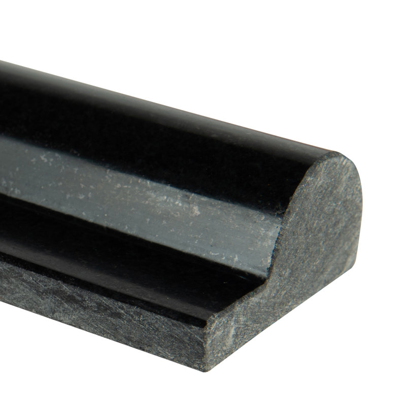 1'' H x 2'' W x 12'' D Granite Chair Rail