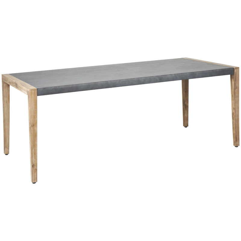 Table de salle à manger d'extérieur Lyssa, L 35,5 po x L 78,5 po x H 30 po