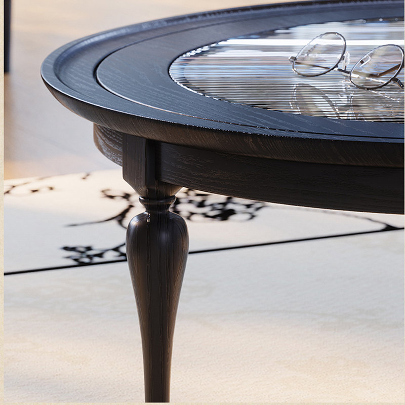 Ensemble de tables basses rondes French French