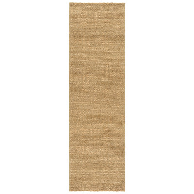 Natural Fiber Hand Woven Jacquard Performance Solid Color Indoor Rug