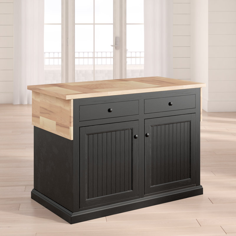 Kitchen Island, Black