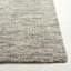 Tapis gris en laine tissé à la main Froelich-91177832