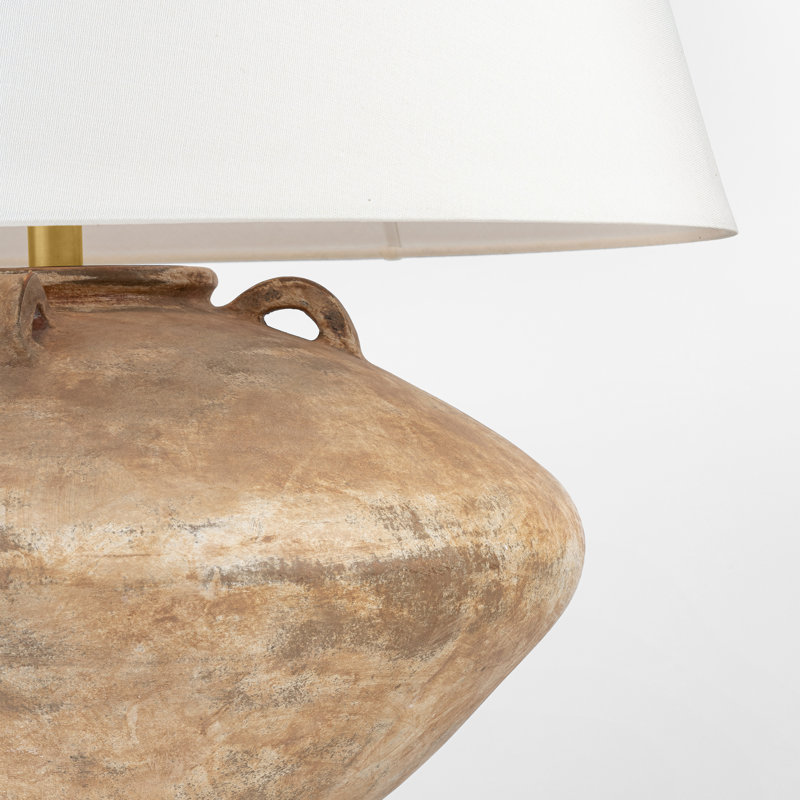 Brewer Table Lamp, Rustic Terracotta