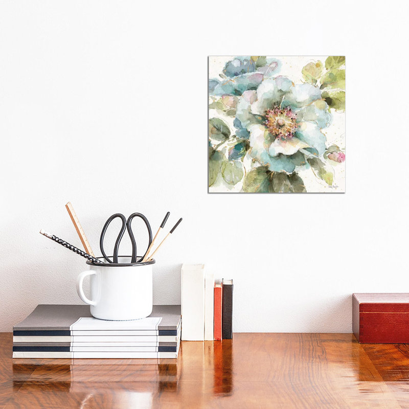 Country Bloom VII by Lisa Audit - Wrapped Canvas Gallery-Wrapped Canvas Giclée, 30.48 cm H x 30.48 cm W, Wrapped Canvas