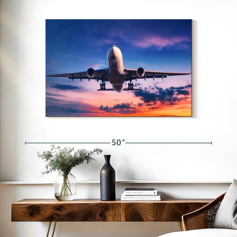 Avion Mehar Sunset, H 26 po x l 39 po