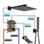 Pressure-Balanced (Temperature And Volume) All-In-One Kit with Rough in-Valve