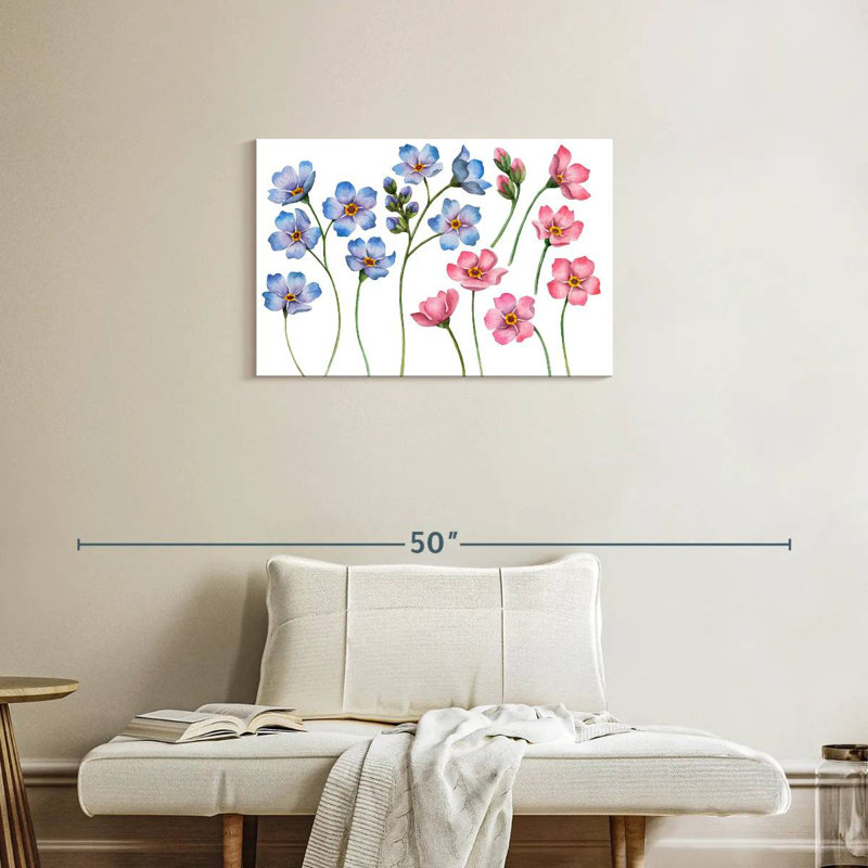 Fleurs Harnek Forget-Me-Not, H 20 po x l 30 po