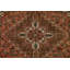 Tapis persan Heriz noué à la main 7 x 9
