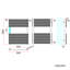 Bernadet 7 Wall Towel Rack-1603558820