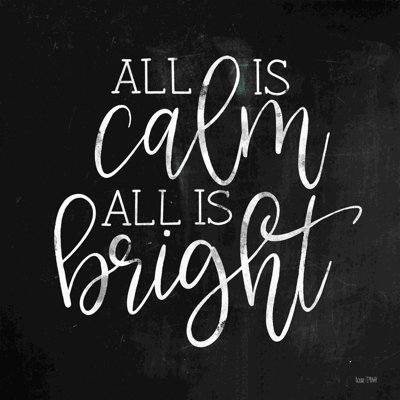 " All Is Calm II " by House Fenway