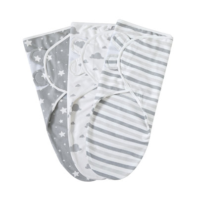 Paquet de 3 sacs de couchage en coton pour bébé