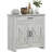 Utility Room Cabinet, Stone Gray - Adjustable Shelf And Drawer For Practical Storage Buffet Table With Design Living Room, Entryway, Kitchen Cabinet
