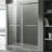 Kahn 60" W x 76" H Double Sliding Frameless Shower Door-52233371