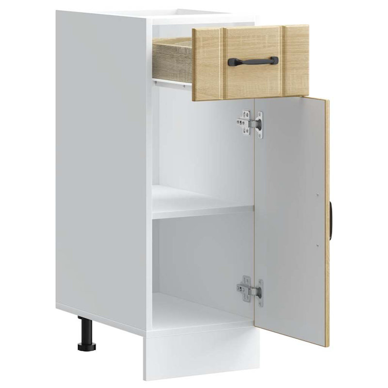 Kitchen Base Cabinet Lucca Engineered Wood, Sonoma Oak