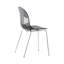 Academy Armless Chair with Metal Frame-1957205125