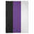 Noir / mauve / blanc sélectionné