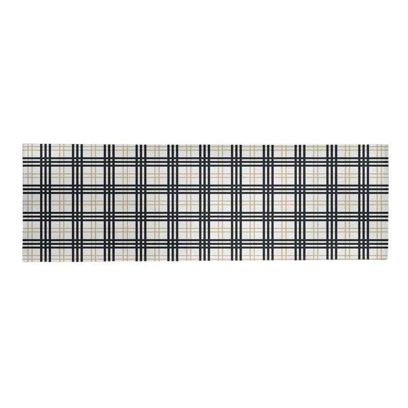Plaid Indoor Rug, Runner 2'6" x 8'