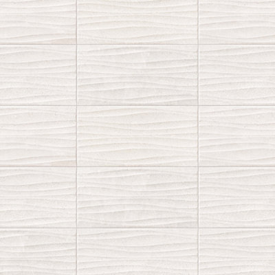 Sensa Waves 11-3/4 in. x 23-1/2 in. Porcelain Wall Tile