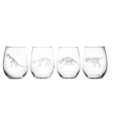 San Francisco Stemless Wine Glasses - Set of 4 – Beyond Cushions