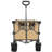 Collapsible Folding Wagon, Push Pull Foldable Beach Wagon Cart-111947349
