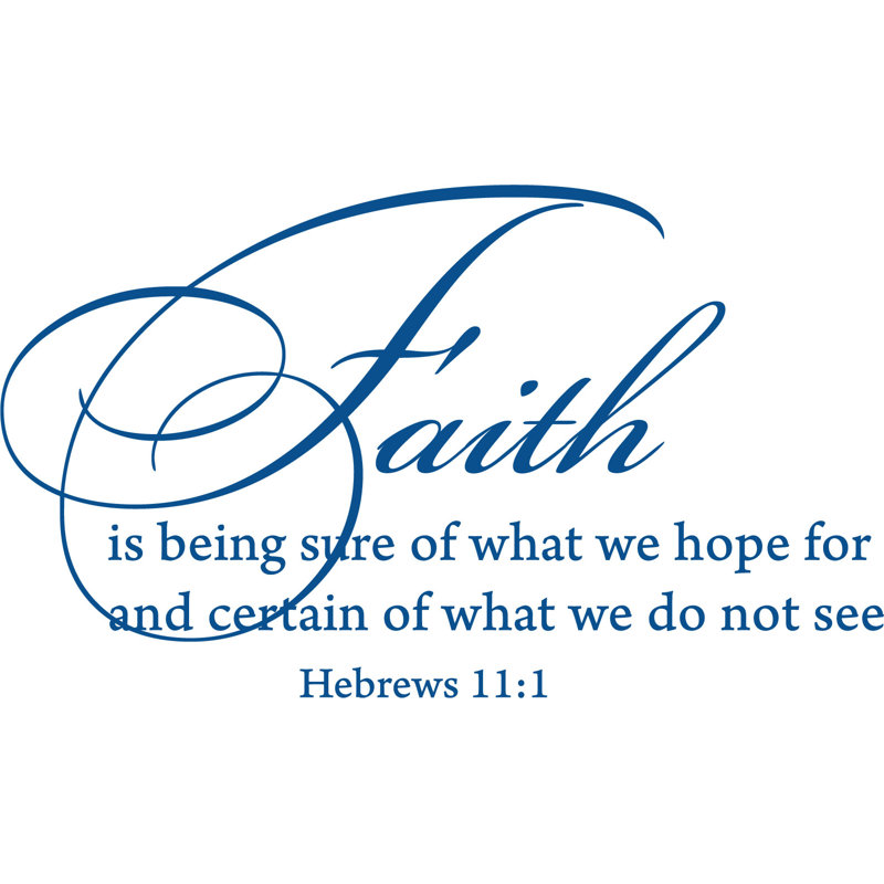 Text & Numbers Wall Decal, Blue