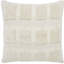 Housse de coussin décoratif touffetée en coton avec fermeture à glissière cachée-118534951