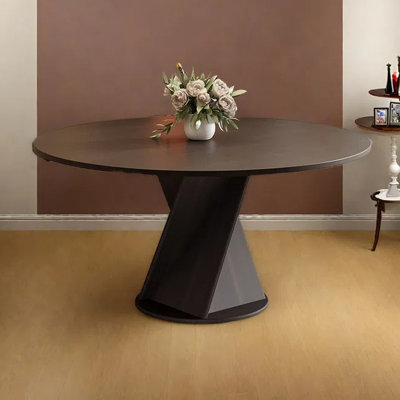 Simple and light luxury dining table