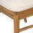 Outdoor Dining Chairs Set Of 2, Acacia Wood Patio Chairs With Cream Washable Cushion,For Backyard, Poolside, Garden,Teak-129227326
