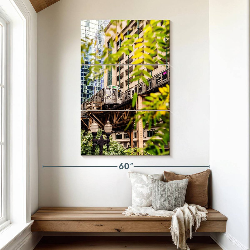 Mehar Late Subway Ride, 50" H x 32" W