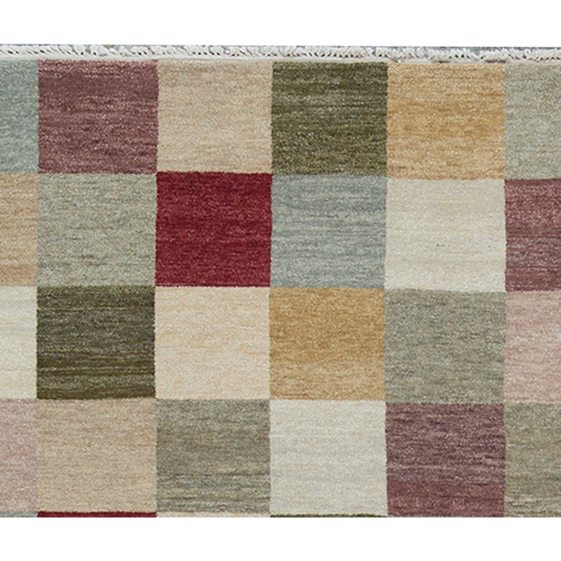 Tapis multicolore de haute qualité noué à la main