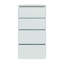 Modern minimalistic chest of drawers with 4 drawers, engineered wood-124889415-124889411
