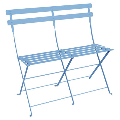 Bistro Steel Outdoor Bench