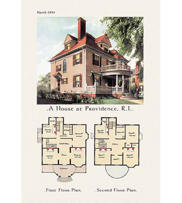 " House At Providence, Rhode Island "